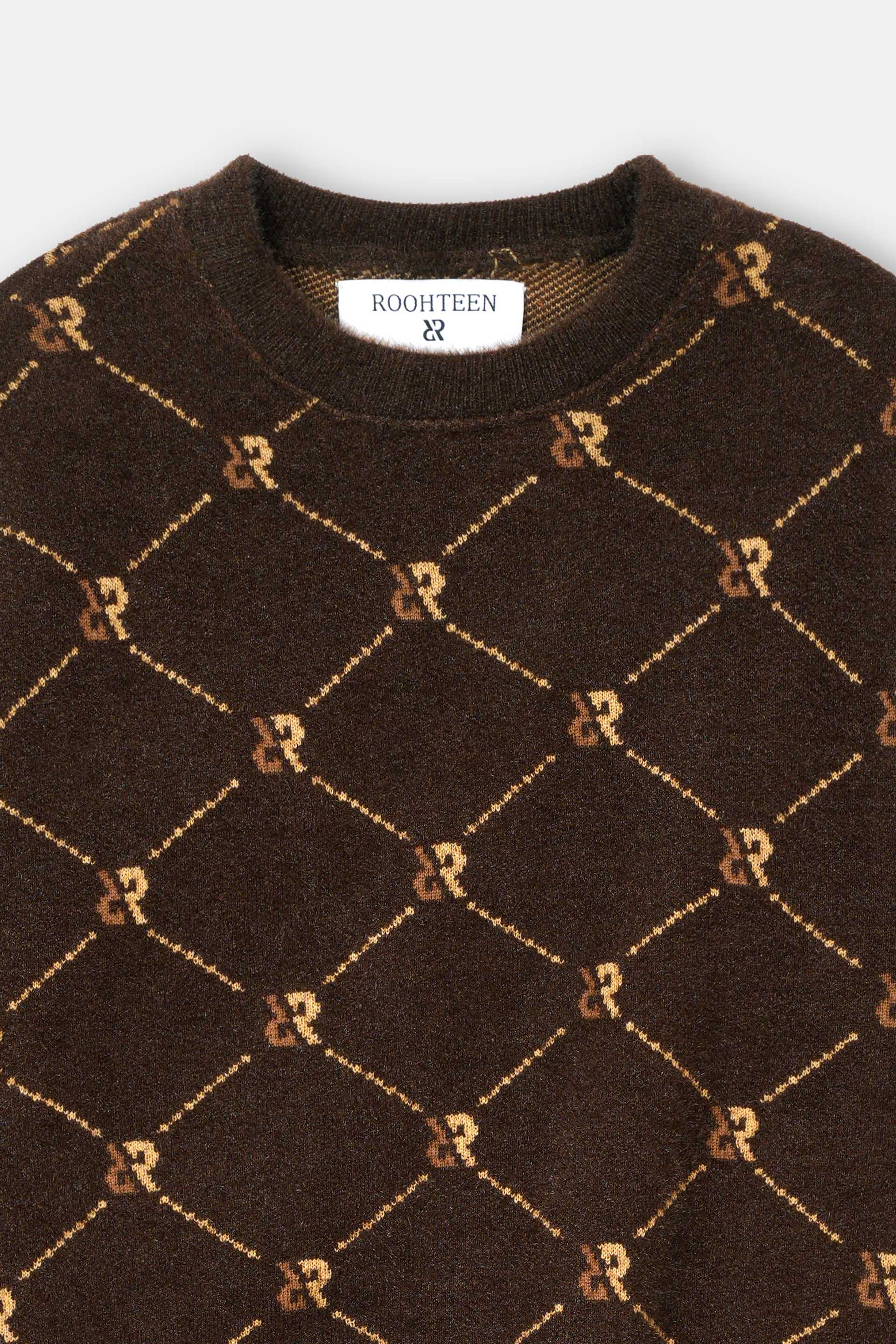 R-Weave Jacquard Sweater