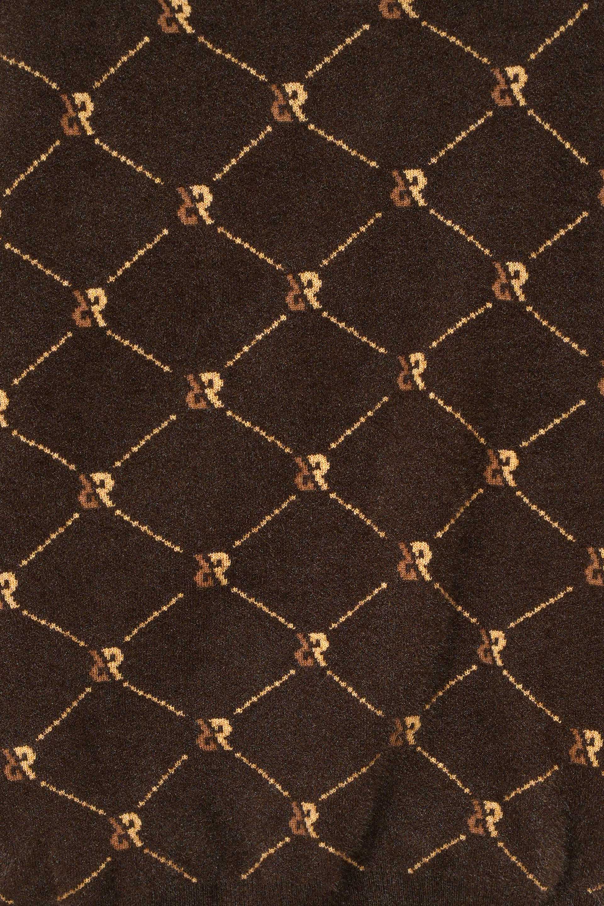 R-Weave Jacquard Sweater